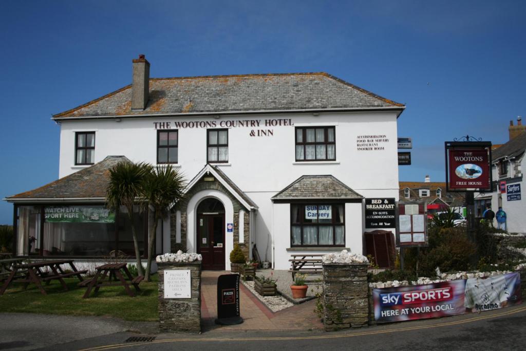 The Wootons Inn Tintagel Extérieur photo