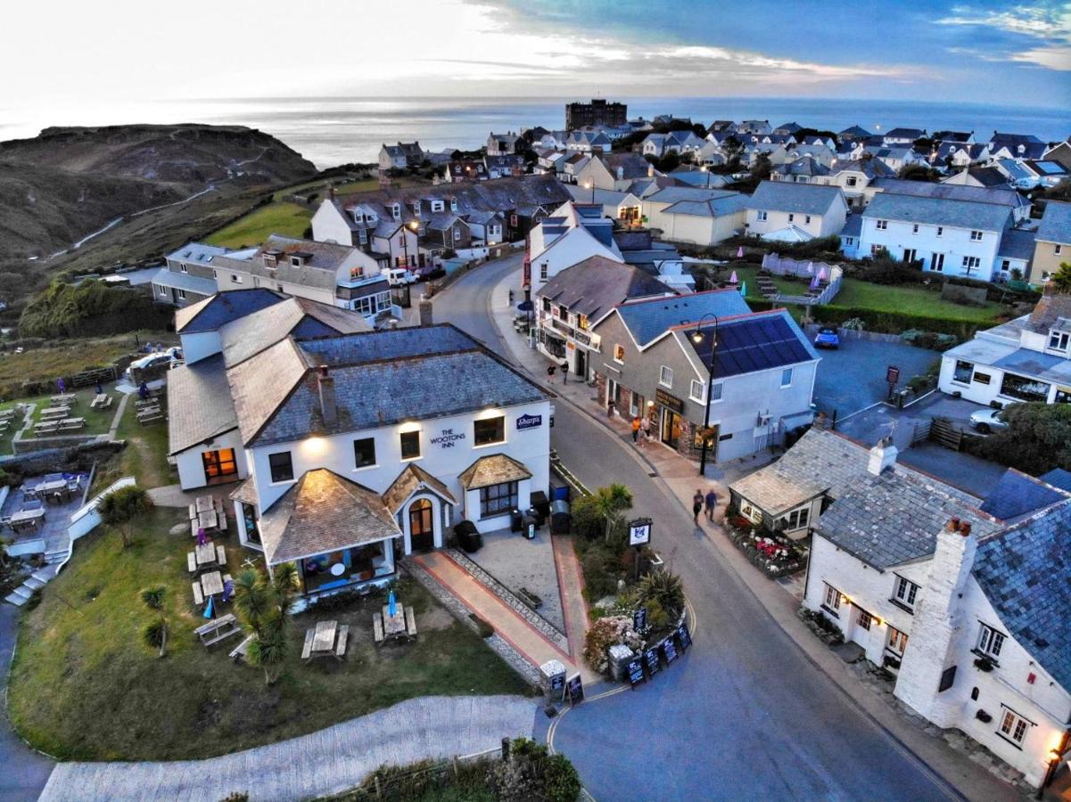 The Wootons Inn Tintagel Extérieur photo